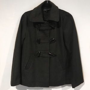 CUTE BLACK PEA COAT !